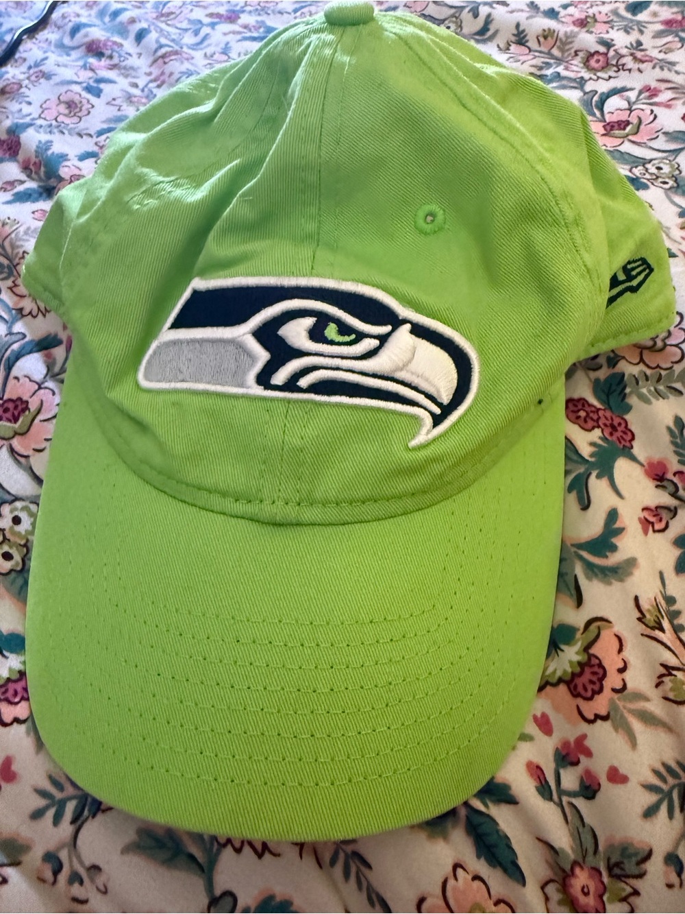 New Era Seattle Seahawks Neon Green Cap
